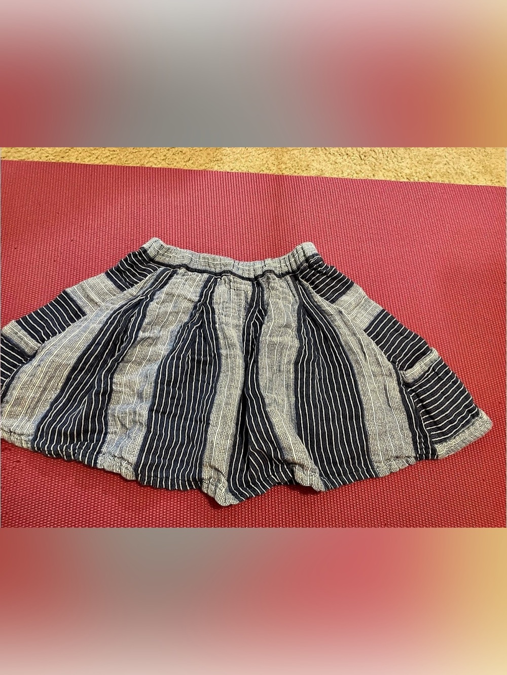 ace & jig Boro Sea Pleated Mini Skirt - Size XS